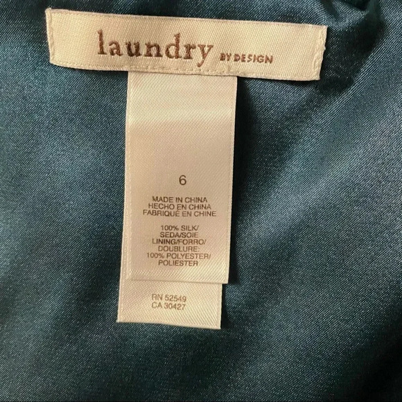 laundry by design satin ruched chest maxi dress - Picture 8 of 14